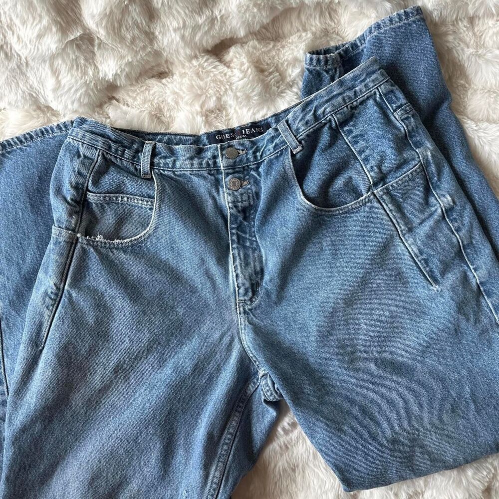Guess-usa Women's Blue Jeans - Picture 3 of 5